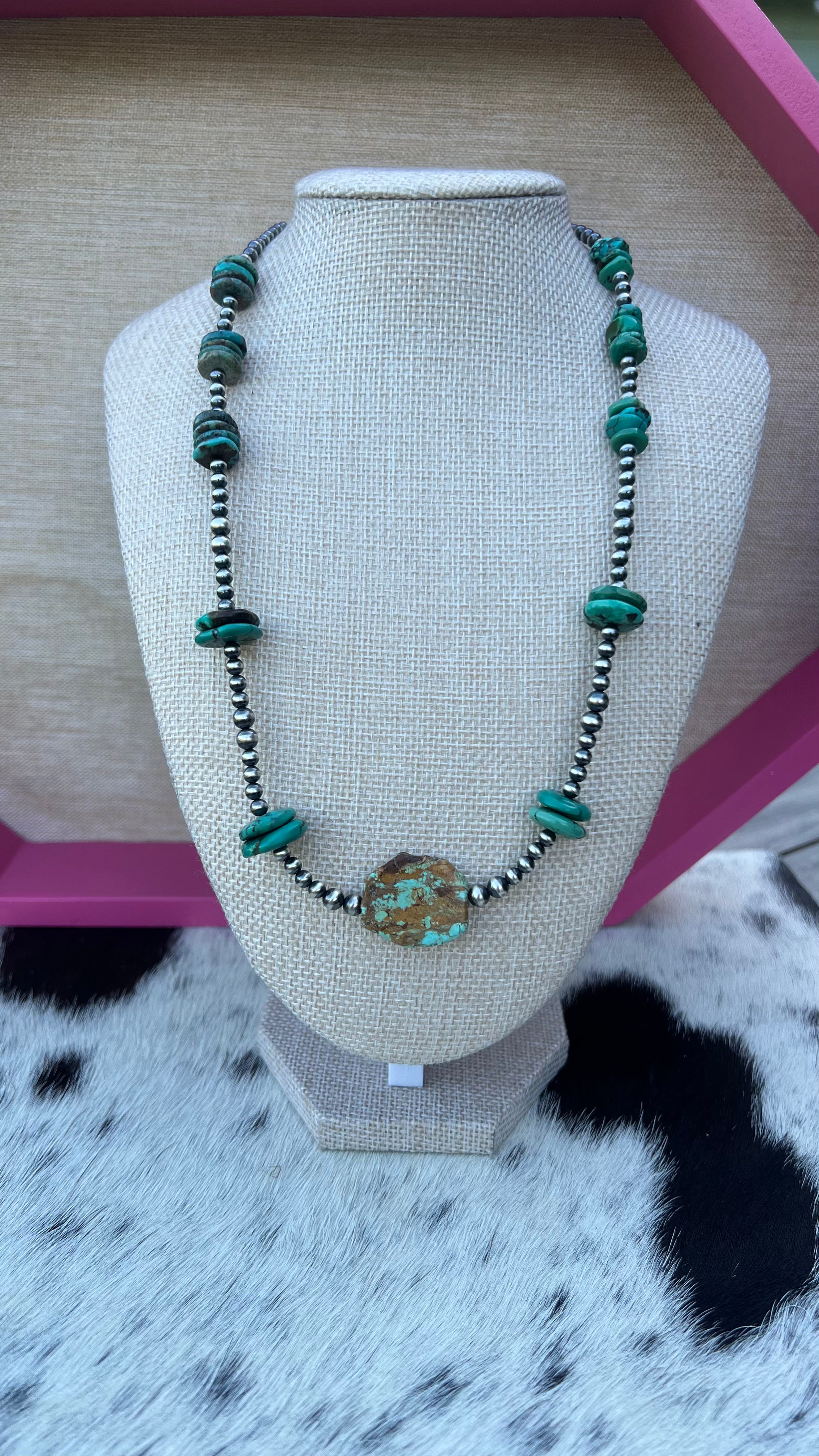 Kingman Slab Necklace