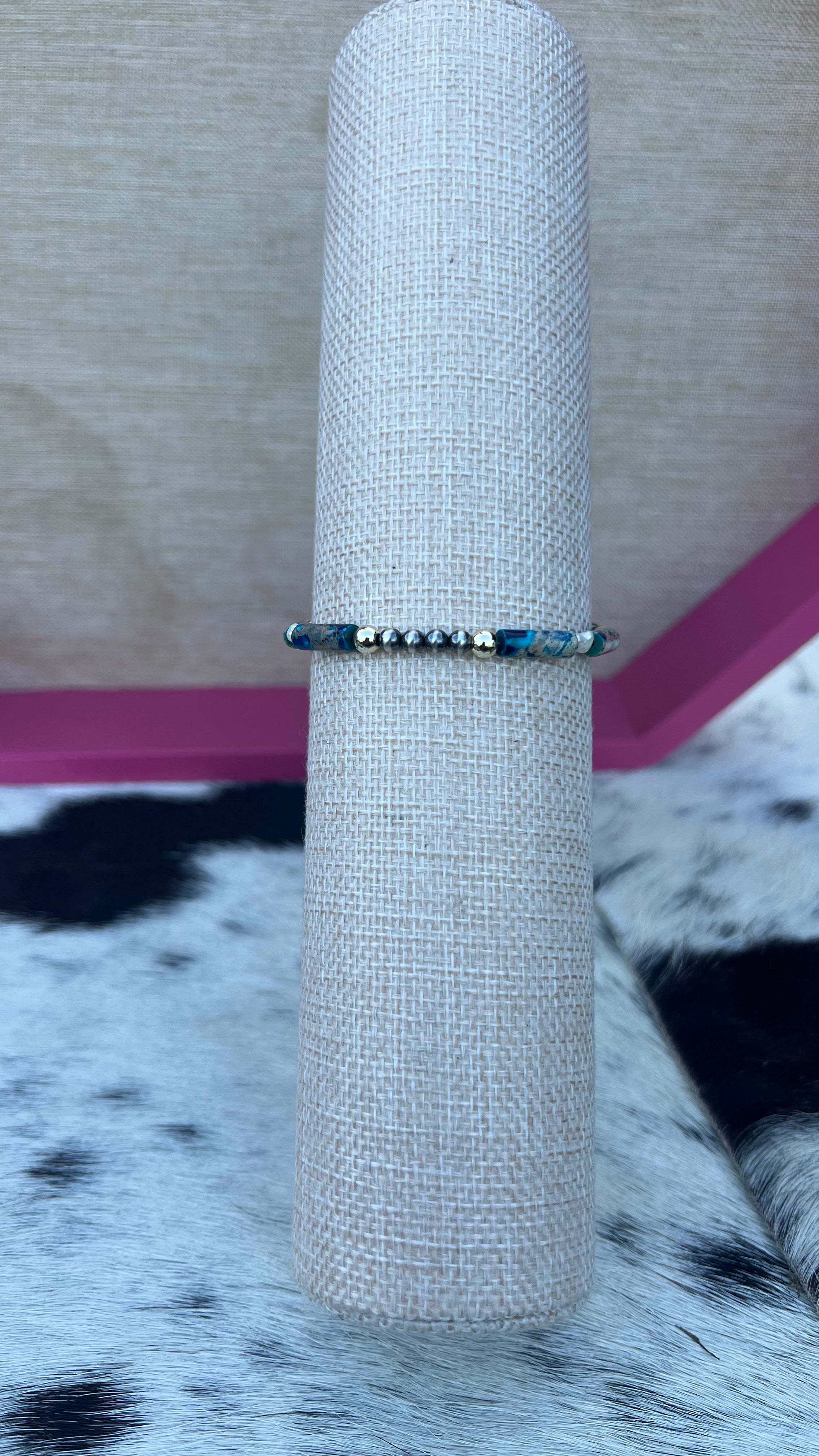 Golden Current Bracelet